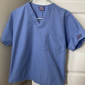 Cherokee Workwear Women's Scrub Top - Light Blue - XS